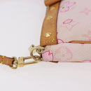 LOUIS VUITTON Cherry Blossom Pochette Accessoires Pouch Rose M92007 Auth 192052V-5