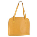 LOUIS VUITTON Epi Lussac Shoulder Bag Yellow M52289 LV Auth 192053-1