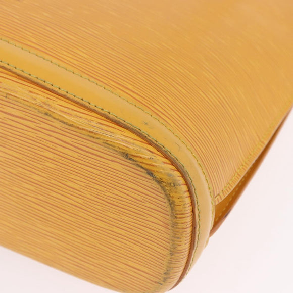 LOUIS VUITTON Epi Lussac Shoulder Bag Yellow M52289 LV Auth 192053