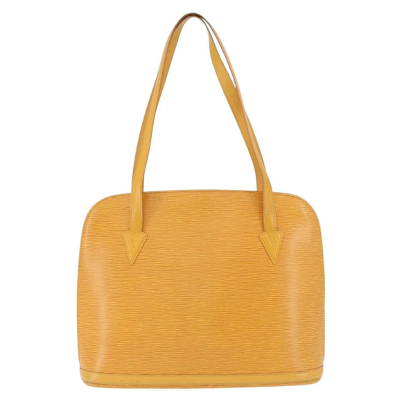 LOUIS VUITTON Epi Lussac Shoulder Bag Yellow M52289 LV Auth 192053