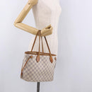 LOUIS VUITTON Damier Azur Neverfull PM Tote Bag N41362 LV Auth 192055-22