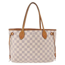 LOUIS VUITTON Damier Azur Neverfull PM Tote Bag N41362 LV Auth 192055-2