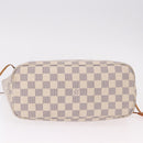 LOUIS VUITTON Damier Azur Neverfull PM Tote Bag N41362 LV Auth 192055-5