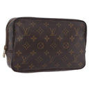 LOUIS VUITTON Monogram Trousse Toilette 23 Clutch Bag M47524 LV Auth 192060-1