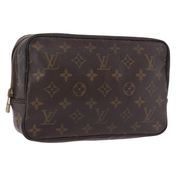 LOUIS VUITTON Monogram Trousse Toilette 23 Clutch Bag M47524 LV Auth 192060