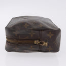 LOUIS VUITTON Monogram Trousse Toilette 23 Clutch Bag M47524 LV Auth 192060-4
