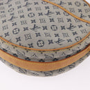 LOUIS VUITTON Monogram Mini Jeanne GM Shoulder Bag Blue M92000 LV Auth 192061-15