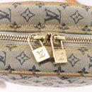 LOUIS VUITTON Monogram Mini Jeanne GM Shoulder Bag Blue M92000 LV Auth 192061-9