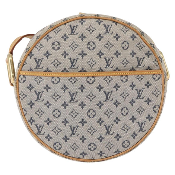 LOUIS VUITTON Monogram Mini Jeanne GM Shoulder Bag Blue M92000 LV Auth 192061