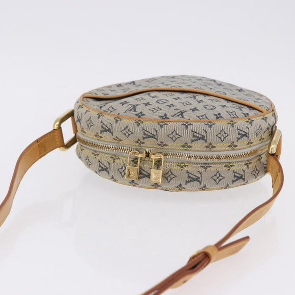 LOUIS VUITTON Monogram Mini Jeanne GM Shoulder Bag Blue M92000 LV Auth 192061