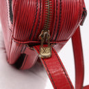 LOUIS VUITTON Epi Jeune Fille MM Shoulder Bag Red M52157 LV Auth 192062-14