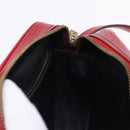 LOUIS VUITTON Epi Jeune Fille MM Shoulder Bag Red M52157 LV Auth 192062-18