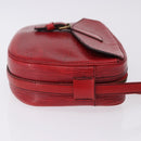 LOUIS VUITTON Epi Jeune Fille MM Shoulder Bag Red M52157 LV Auth 192062-4