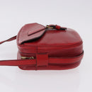LOUIS VUITTON Epi Jeune Fille MM Shoulder Bag Red M52157 LV Auth 192062-5