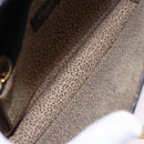 CARTIER PANTHERE Shoulder Bag Leather Black Gold Auth 192063V-9