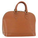 LOUIS VUITTON Epi Alma Hand Bag Zipangu Gold M52148 LV Auth 192065A-1