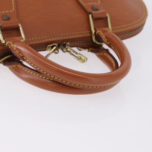 LOUIS VUITTON Epi Alma Hand Bag Zipangu Gold M52148 LV Auth 192065A
