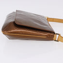 LOUIS VUITTON Monogram Vernis Thompson Street Bag Bronze M91124 LV Auth 192067-5