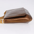 LOUIS VUITTON Monogram Vernis Thompson Street Bag Bronze M91124 LV Auth 192067-6