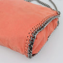 Stella MacCartney Falabella Chain Bag polyester 2way Orange 371223 Auth 192068A-9