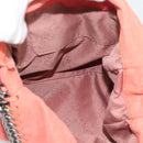 Stella MacCartney Falabella Chain Bag polyester 2way Orange 371223 Auth 192068A-10