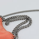 Stella MacCartney Falabella Chain Bag polyester 2way Orange 371223 Auth 192068A-14