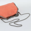 Stella MacCartney Falabella Chain Bag polyester 2way Orange 371223 Auth 192068A-8