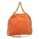 Stella MacCartney Chain Farabella Mini Bag polyester 2way Orange Auth 192069V-1