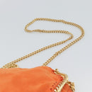 Stella MacCartney Chain Farabella Mini Bag polyester 2way Orange Auth 192069V-15