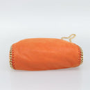 Stella MacCartney Chain Farabella Mini Bag polyester 2way Orange Auth 192069V-5