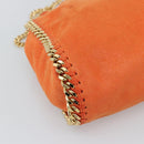 Stella MacCartney Chain Farabella Mini Bag polyester 2way Orange Auth 192069V-16
