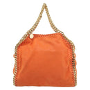Stella MacCartney Chain Farabella Mini Bag polyester 2way Orange Auth 192069V-13