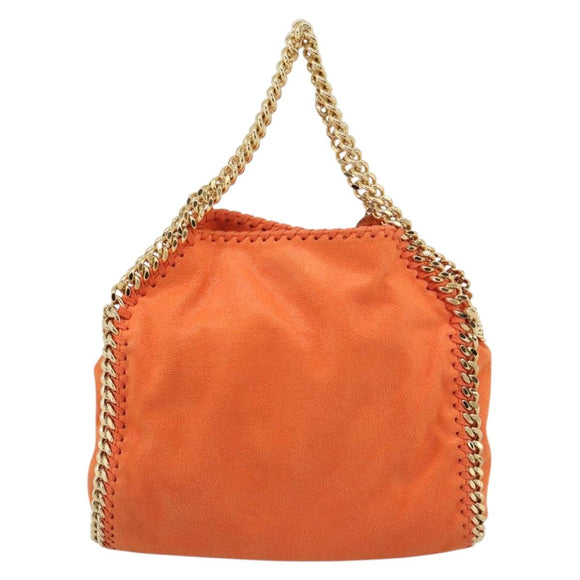 Stella MacCartney Chain Farabella Mini Bag polyester 2way Orange Auth 192069V