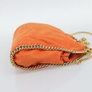 Stella MacCartney Chain Farabella Mini Bag polyester 2way Orange Auth 192069V-4