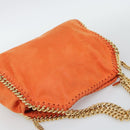Stella MacCartney Chain Farabella Mini Bag polyester 2way Orange Auth 192069V-6