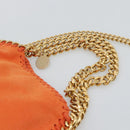 Stella MacCartney Chain Farabella Mini Bag polyester 2way Orange Auth 192069V-14