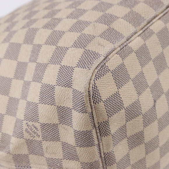 LOUIS VUITTON Damier Azur Neverfull GM Tote Bag N41360 LV Auth 192070
