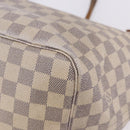 LOUIS VUITTON Damier Azur Neverfull GM Tote Bag N41360 LV Auth 192070-11