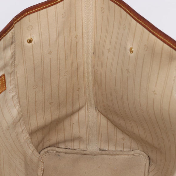 LOUIS VUITTON Damier Azur Neverfull GM Tote Bag N41360 LV Auth 192070