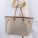 LOUIS VUITTON Damier Azur Neverfull GM Tote Bag N41360 LV Auth 192070-22