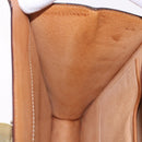CELINE Macadam Canvas Medallion Hand Bag PVC Leather Brown Gold Auth 192071A-20