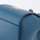 LOEWE Ghibli Collaboration Hammock Mini Hand Bag Leather Navy Gold Auth 192072SM-16