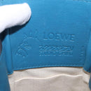 LOEWE Ghibli Collaboration Hammock Mini Hand Bag Leather Navy Gold Auth 192072SM-21