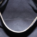 CHANEL Matelasse Clutch Bag Lamb Skin Black Gold CC Auth 192073SAM-21