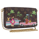 LOUIS VUITTON Monogram Vivienne Pochette Felice Bag M80859 LV Auth 192075M-1