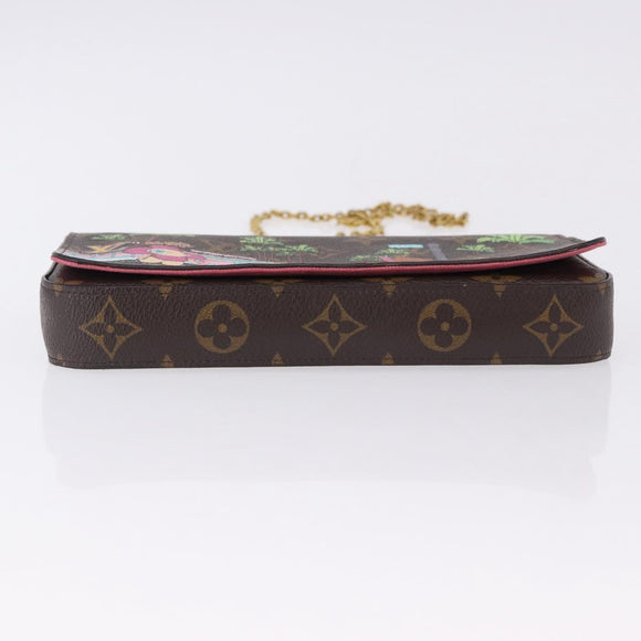 LOUIS VUITTON Monogram Vivienne Pochette Felice Bag M80859 LV Auth 192075M