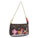 LOUIS VUITTON Vivienne Mini Pochette Accessoires Pouch M80863 LV Auth 192076M-1
