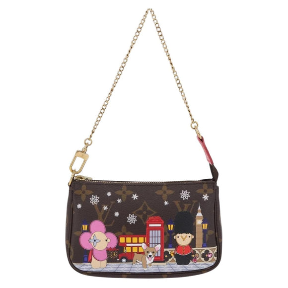 LOUIS VUITTON Vivienne Mini Pochette Accessoires Pouch M80863 LV Auth 192076M