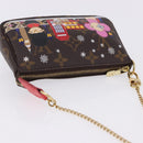 LOUIS VUITTON Vivienne Mini Pochette Accessoires Pouch M80863 LV Auth 192076M-6