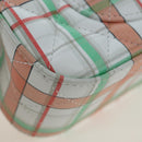 CHANEL Mini Matelasse 20 Chain Bag Lamb Skin Multicolor Gold CC Auth 192077SM-17